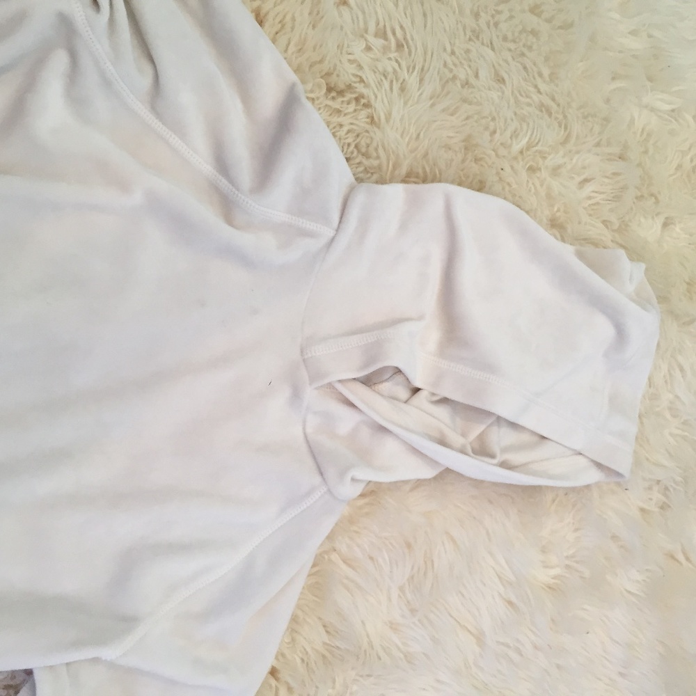 32° Degree Girls 10/12 White Velvet Warm Hoodie - Picture 6 of 10